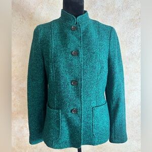 Talbots wool blend coat